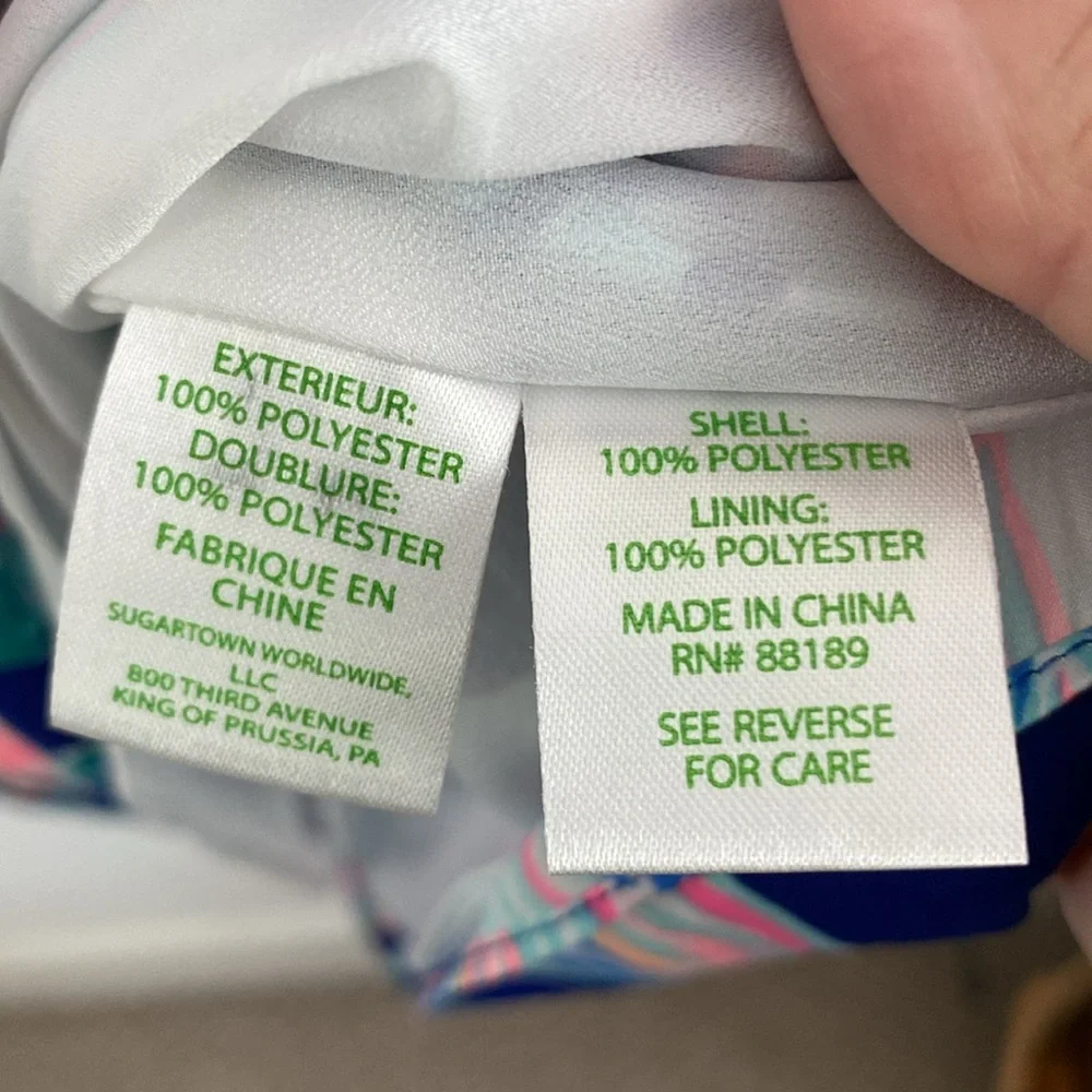 Lilly Pulitzer Pink and Blue Dress - Picture 7 of 7